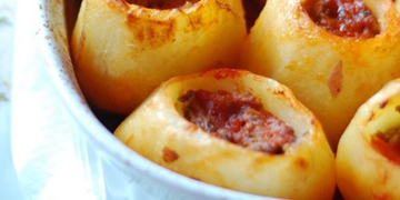 Kıymalı Patates Dolması Tarifi ve Malzemeleri