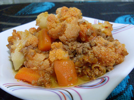 Kıymalı Karnıbahar Tarifi ve Malzemeleri